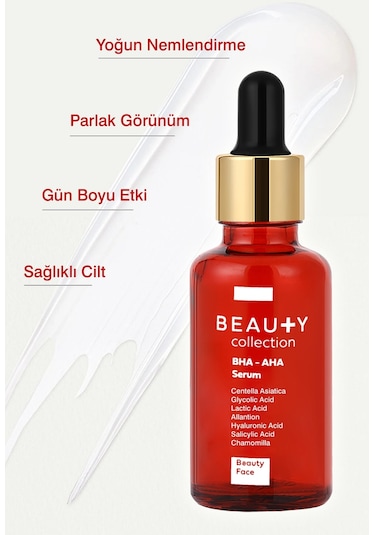 Beauty Collection Bha-Aha Peeling Etkili Serum 30 ML