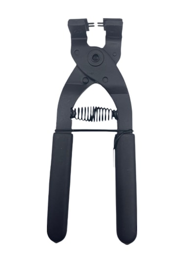 Dolıty Deri Delgeç Aleti Eyer Kayışları Ayakkabılar 2-diş Siyah