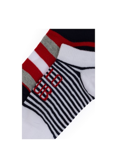 U.s. Polo Assn. Erkek Çocuk Beyaz Çorap Patik 50311346-vr013 Beyaz