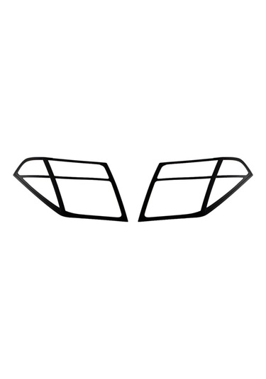 Dinosaurs Araba Kafa Işık Lambası Hood Parçaları Far Kapağı Nissan Frontier Navara D40 2006 2013 Araba Aksesuarları