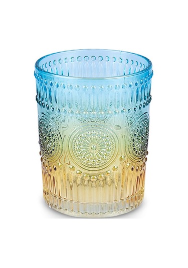 Karaca  Sunflower Meşrubat Bardağı 332 Ml Mavi Sarı