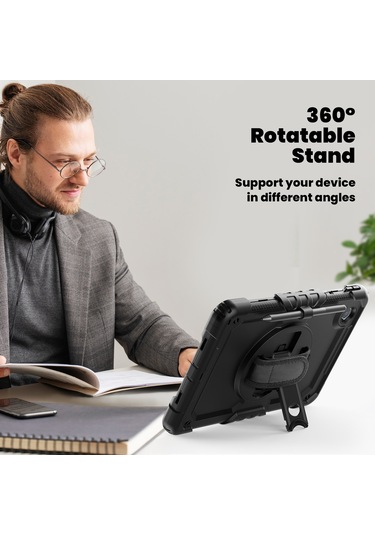 Cbtx Lenovo Tab M11 / Xiaoxin Pad 11 2024 Tb330fu Tb331fc Kickstand Kılıf Pc + Silikon Tablet Kapağı