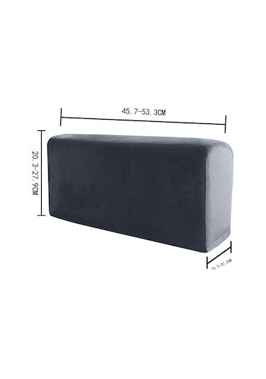 Geeksen Kumaş Koltuk Dirsek Koruması, Silver Fox Yünü, Elastik, Kalın, Kaymazsız, Ev Dekoru, Evcil Konfor, Ev Kullanıma Uygun, Genel Boyut, Krem Rengi DiğER