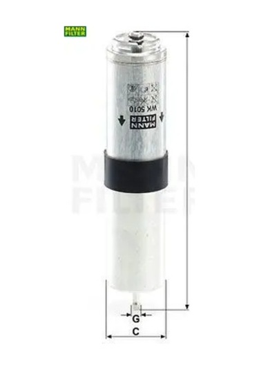 Mazot Filtresi E90 316d-318d-320d 05-e84 X1 09-