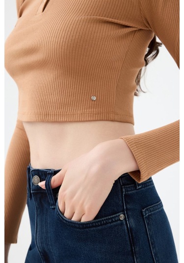 Loft Kadın Sweatshirt Turuncu