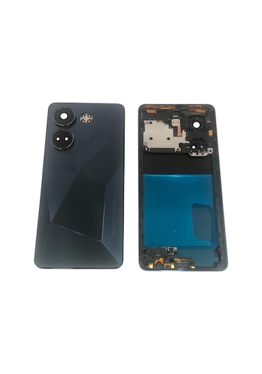 Tecno Camon 20 Pro Ck7n Kasa Arka Kapak Pil Kapağı Siyah