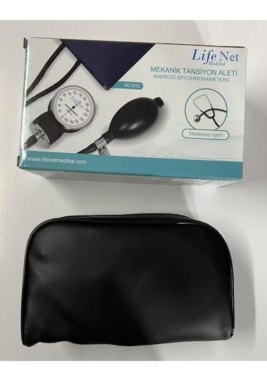 Mekanik Tansiyon Aleti Manuel Stetoskoplu Tansiyon Ölçüm Cihazı Sc-012