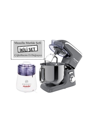 Musullu MSL-3003 Prochef Mutfak Şefi + Musullu Çiğköftecim Doğrayıcı Rondo