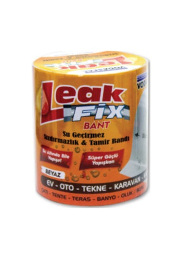 Leak Fix Yama Bant 100Mm X 1,5 Mt Beyaz