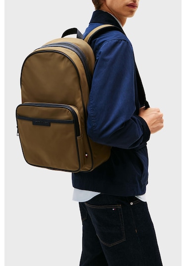 Tommy Hilfiger Erkek Sırt Çantası Am0am13464 Gx4 Kahve Kahve