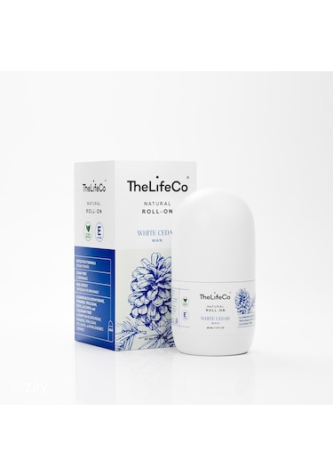 The Lifeco White Cedar Erkek Roll-On Deodorant 60 ML