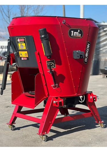 Burkon 1m3 Eco 220 V Yem Karma Makinesi