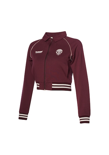 Hummel Jamal Fermuarlı Sweatshırt 922407-3858 Bordo