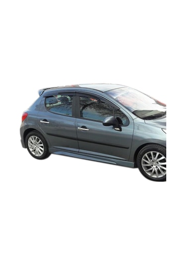 Peugeot 207 Yan Marşpiyel Boyalı 184cm Fiber