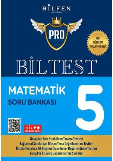 Bilfen Yayıncılık 5. Sınıf Biltest Matematik Soru Bankası