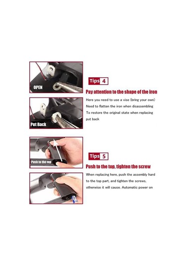 V10 V11 İçin Tetik Düğmesi, Tornavida İle Yükseltilmiş