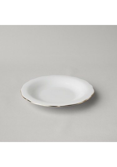 Linens Elegant Porselen Çukur Tabak 23 Cm Gold Gold