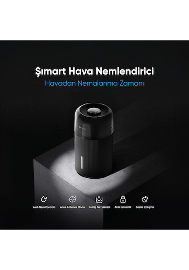 Şımart Akıllı Hava Nemlendirici Wi-fi Kontrollü 5lt Su Hazneli