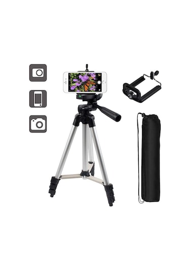 Sony Telefonlar Için Tripod 135Cm Telefon Tutucu
