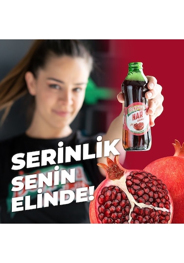 Beypazarı Doğal Maden Suyu Nar Aromalı 6 x 200 ML