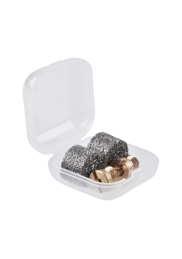 Homyl 2 Adet Köpük Topu Delikli Meme İpuçları, Yapıcı, 1,0-mm