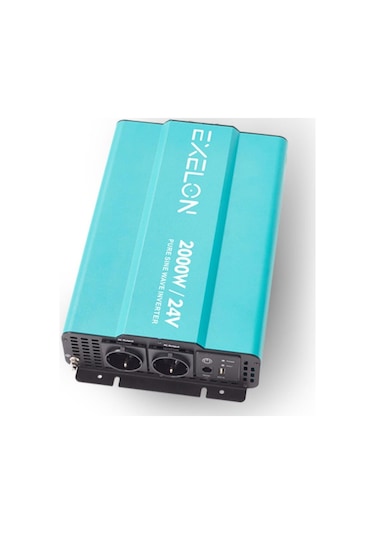 Exelon  Tam Sinüs 2000W 24V İnverter