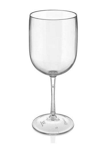 Kırılmız Çizilmez Şarap Bardağı 400 Ml Cam Gibi Şeffaf Polikarbon Şarap Kadehi Şeffaf