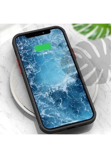 Elmpaly Samsung Galaxy S25 Fe İnce Yeşil Manyetik Kasa Şok Emici Transparan Sert