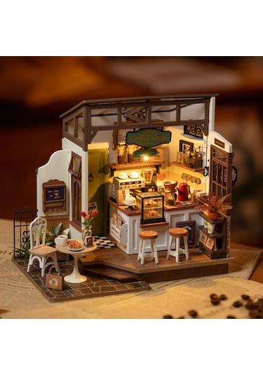 Rolife Slow Life Cafe - Kendin Yap Minyatür Maket