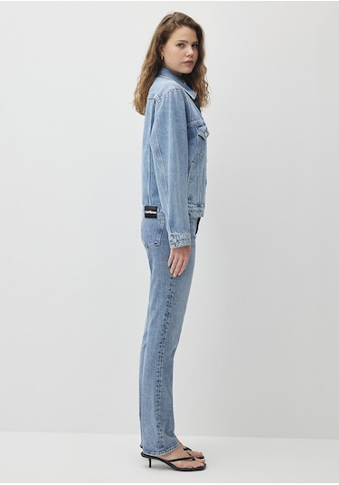 Mavi - Ruby Iconic Açık Mavi Jean Ceket 1110505-87809 Mavi