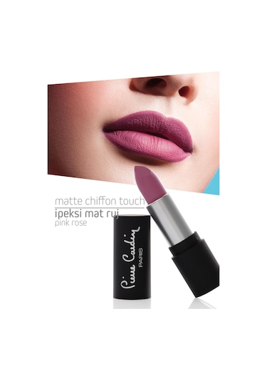 Pierre Cardin Matte Chiffon Touch Lipstick Pink Rose -174