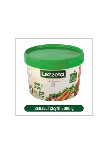 Lezzetçi Sebzeli Çeşni 5 KG