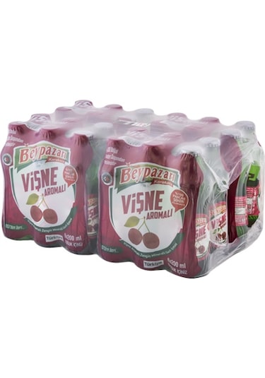 Beypazarı Vişne Aromalı Maden Suyu 200 Ml X 24 Adet