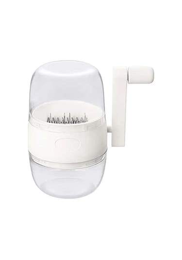 Fındık Doğrayıcı Öğütücü El Kranklı Fındık Ceviz Pekan, Mutfak Çoklu Doğrayıcı Rende Üst Malzeme Yapmak İçin Beyaz