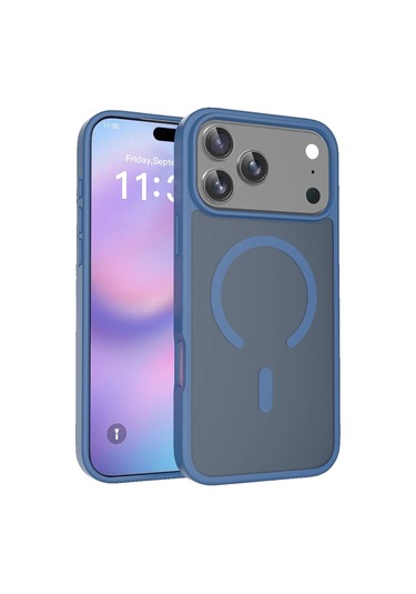 Joko İphone 17 Pro Kılıf Jota Seri Magsafe Kapak Lacivert