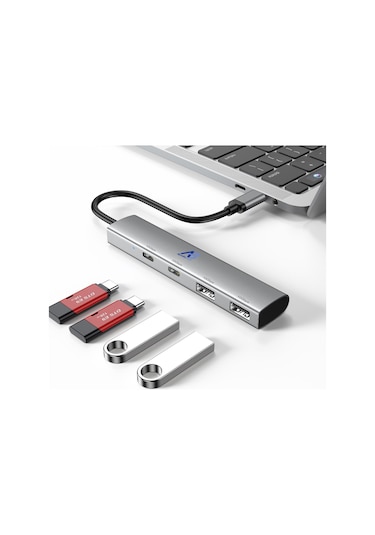 Uhp02-017 Apollobell 4 Portlu Usb C 3.2 Gen 2 Hub
