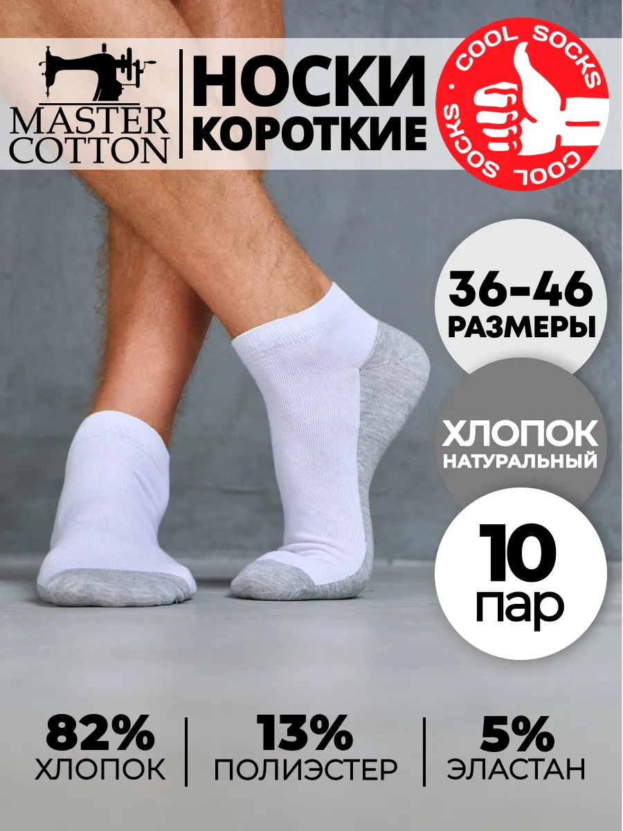 Coolsocks Kısa Çoraplar 10 Çiftlik Set 260267664 Beyaz