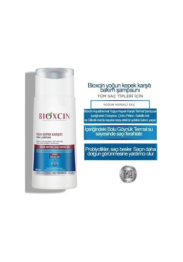 Aqua Kepek Karşıtı Termal Şampuan 300 ml  Yoğun Kepek Karşıtı Termal Şampuan 200 ml