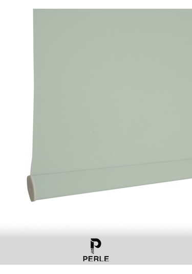 Br Perle Tatlı Yeşil Düz Mekanize Stor Perde Yüksek Kalite Metropol Serisi Tatlı Yeşil