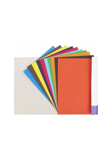 Brauberg Okul Ve Yazıcı İçin Renkli Kağıt A4, 40 Yaprak, 10 Renk 170706763 Okul