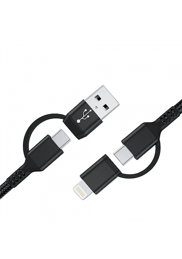 Hp-016 Pd 20w 2 İn 1 Hızlı Şarj Kablosu 100 Cm 2.4 A Lightning Ty