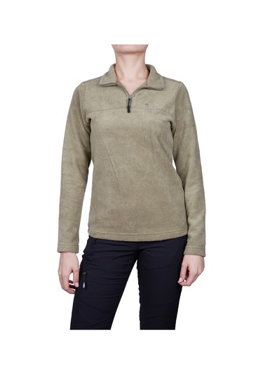 Alpinist High Hill Kadın Polar SweatShirt Haki
