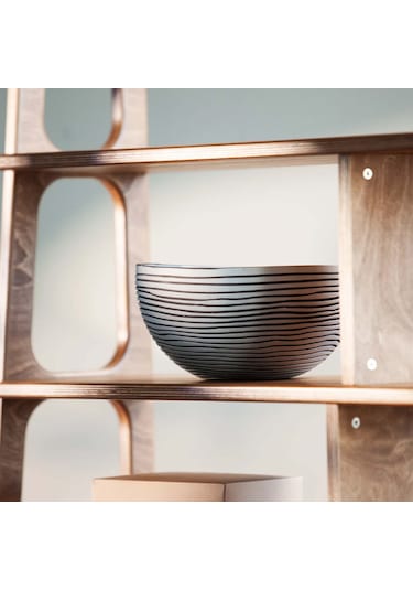 Woodesk Poyraz, Ahşap Kitaplık Ve Raf Ünitesi, 190x120, Tik Renk