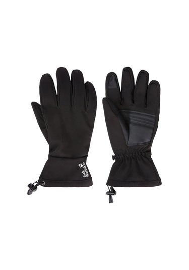 Jack Wolfskin Insulated Hike Glove Unisex Eldiven A65225-6000 Siyah
