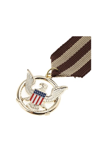 Suntek Abd Bir Bayrak Yükselen Kartal Madalya Rozeti Üniforma Çok Renkli