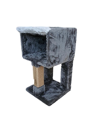 Botar Single Kedi Evi 40-40-70cm Antrasit