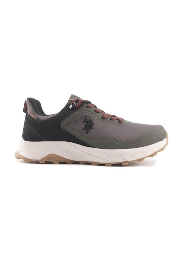 U.S. Polo Assn. U.s.polo Assn Kıan 4pr Siyah Su Geçirmez Waterproof Anatomik Spor Ayakkabı Haki