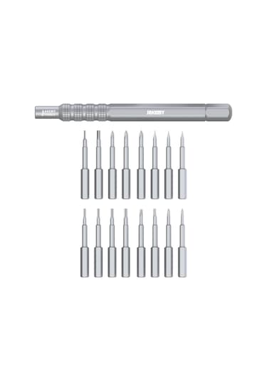 Jakemy Jm8171 17 Parça Hassas Tornavida Bits Seti