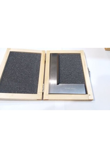 Kıl Gönye 100x70 Çelik Gönye Mini Gönye Torna  Gönye