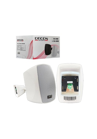 Decon Ds-30nw Sütun Hoparlör 8cm 10 Watt Trafolu Beyaz 2 Adet